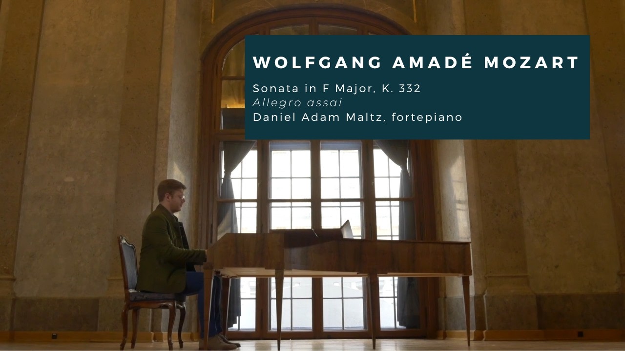 Wolfgang Amadé Mozart: Sonata in F Major, K. 332, III. Allegro assai