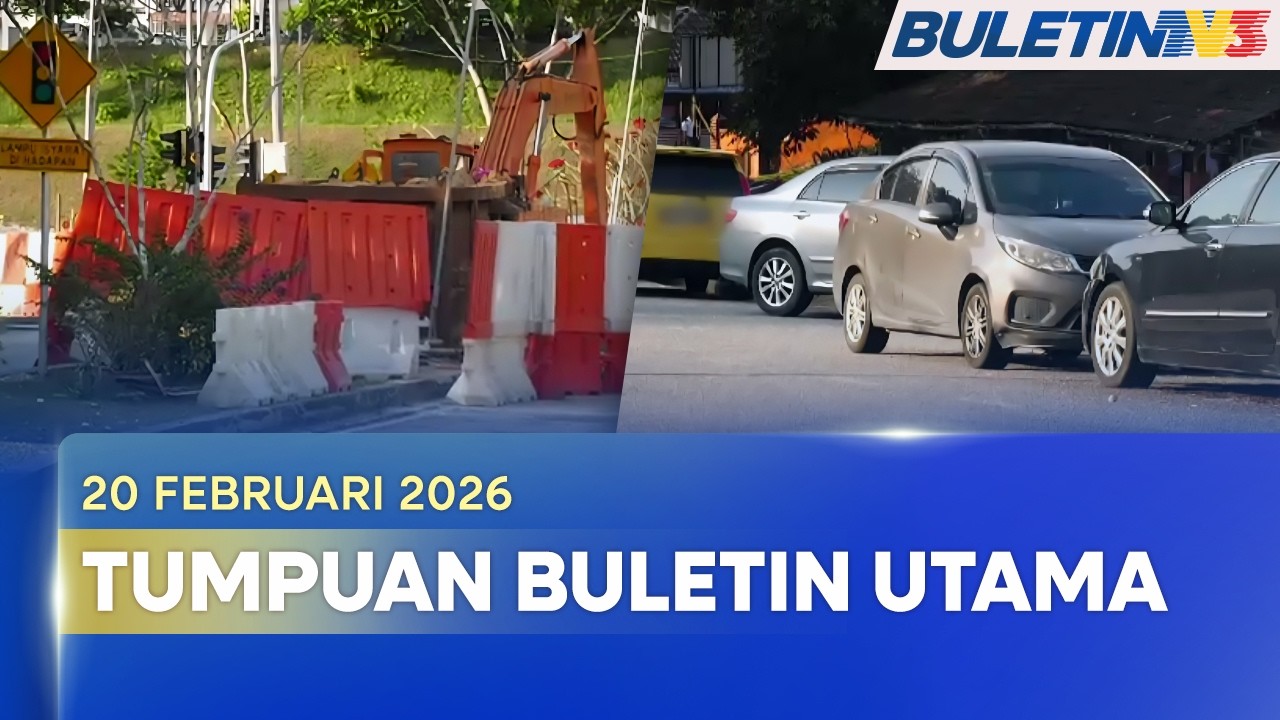 TUMPUAN BULETIN UTAMA | Jalan Sesak Undang Risiko Keselamatan Pelajar