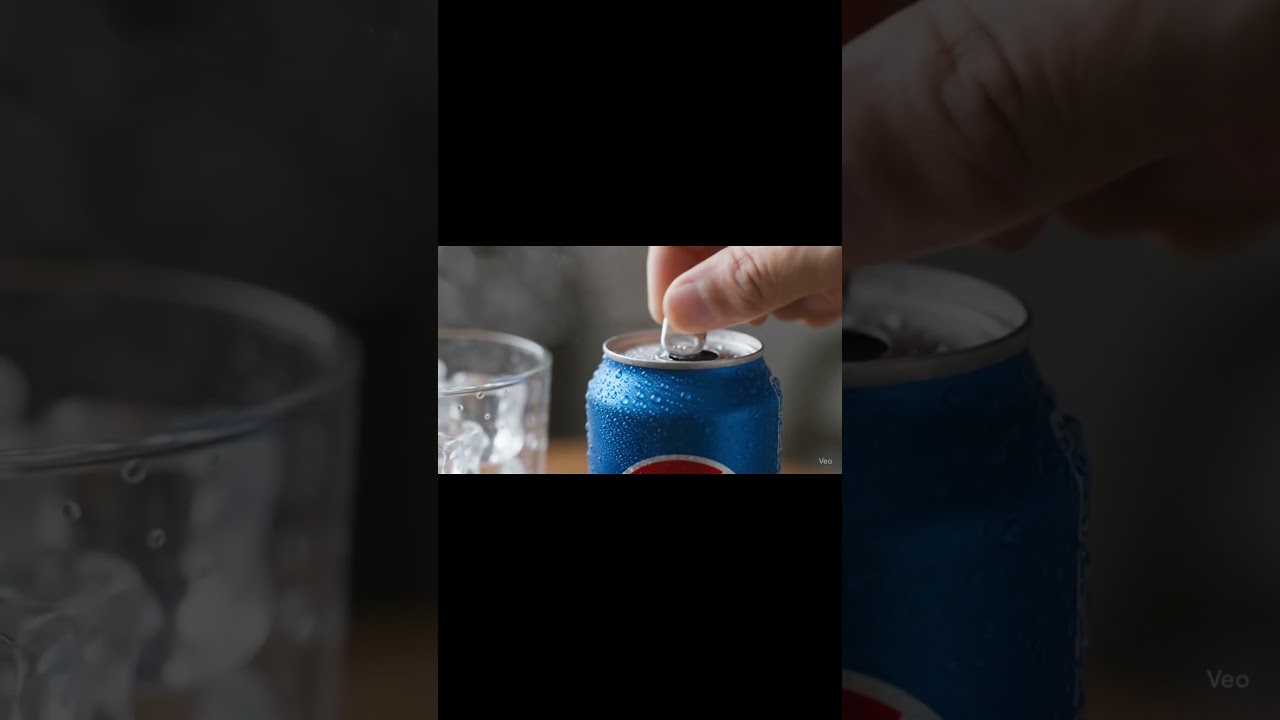 This Pepsi Can Opening Sound is Pure Satisfaction 🥶🎧 #ASMR #Shorts  #aigenerated