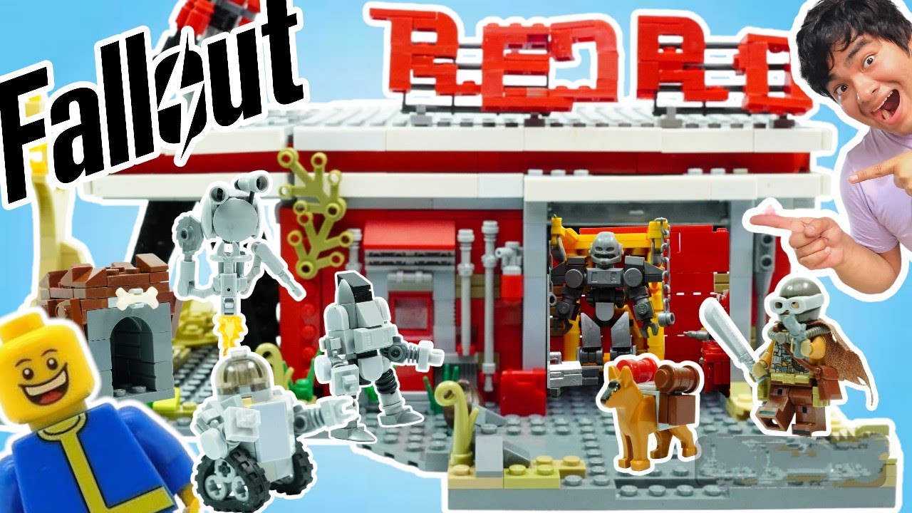 HICE un SET de RED ROCKET FALLLOUT con LEGO