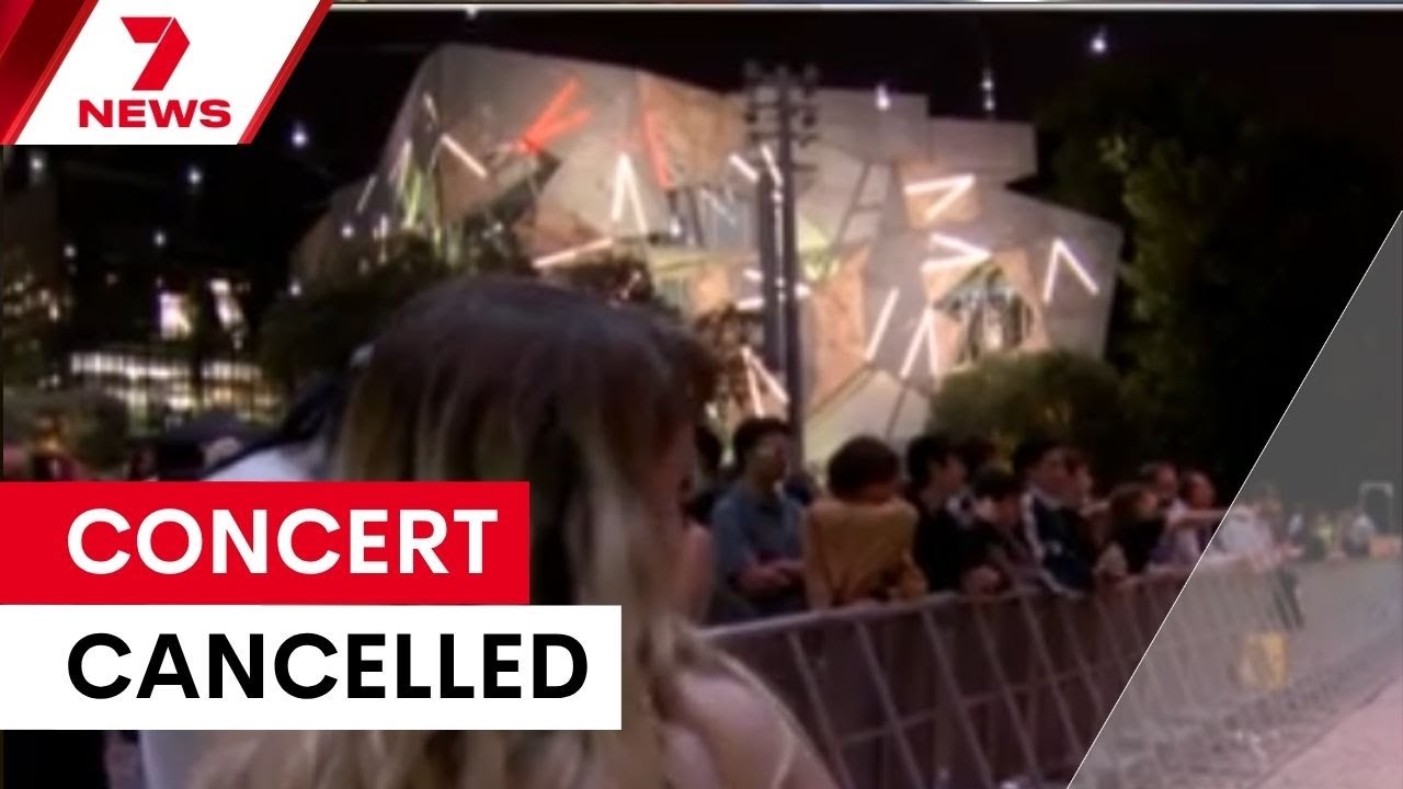 Free concert in Melbourne's Federation Square cancelled | 7NEWS