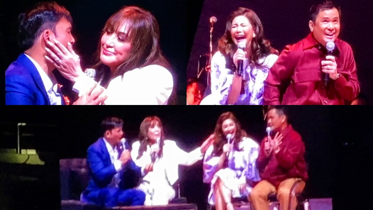 Sobrang LAUGHTRIP! REGINE-OGIE, Super KILIG Kina SHARON-GABBY! NAGHAGIS ng SILYA sa STAGE! LOL!!