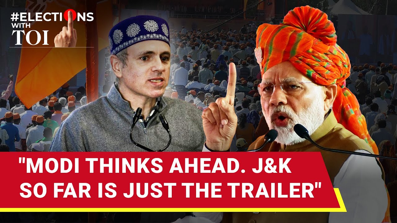 'Trust Me': In J&K, PM Modi's Big Statehood Promise; Omar Abdullah Hits Back I Watch