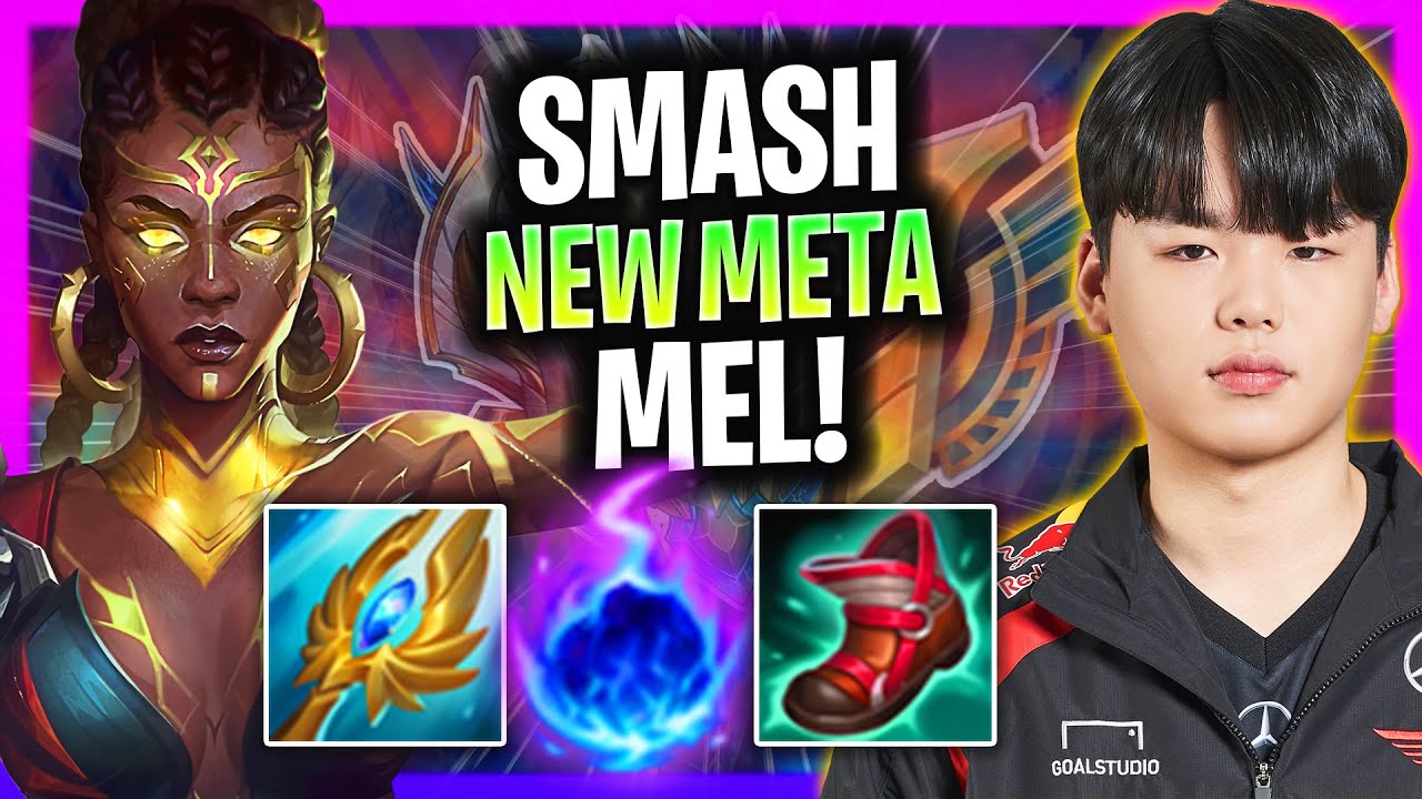 SMASH BRINGS BACK MEL! *NEW META* | T1 Smash Plays Mel ADC vs Varus!  Season 2025
