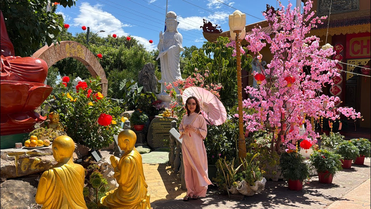 Du Xuân Thăm Các Kiểng Chùa Mùng 2 Tết - Chùa Thiên Ấn Sydney