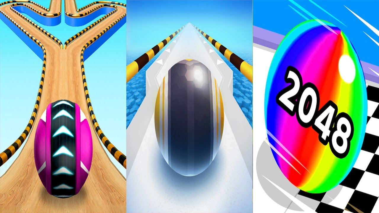 Going Balls VS Action Balls VS Ball Run 2048 - All Levels Gameplay Android iOS Ep 1