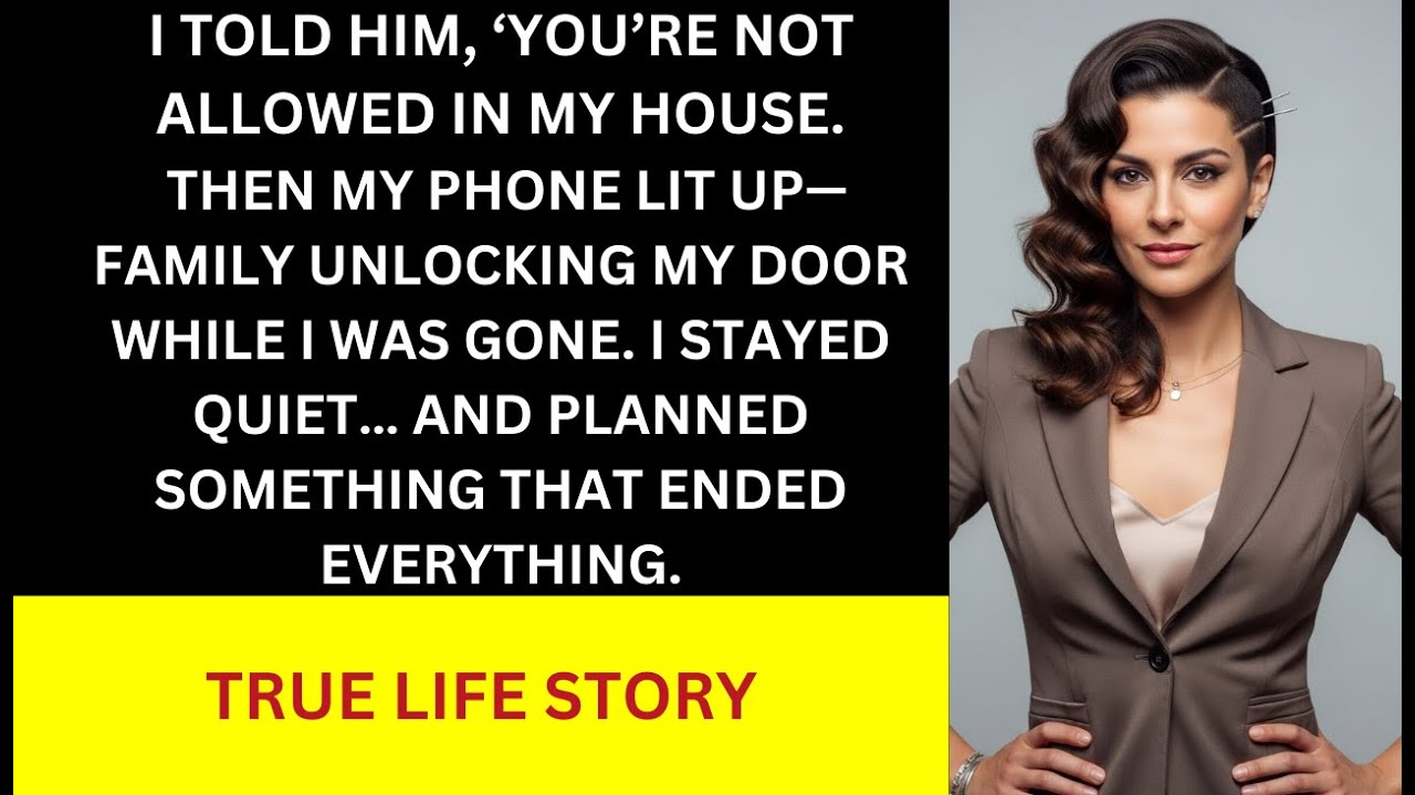 My Father Secretly Gave My House Keys to Family — What I Did After Shocked Everyone