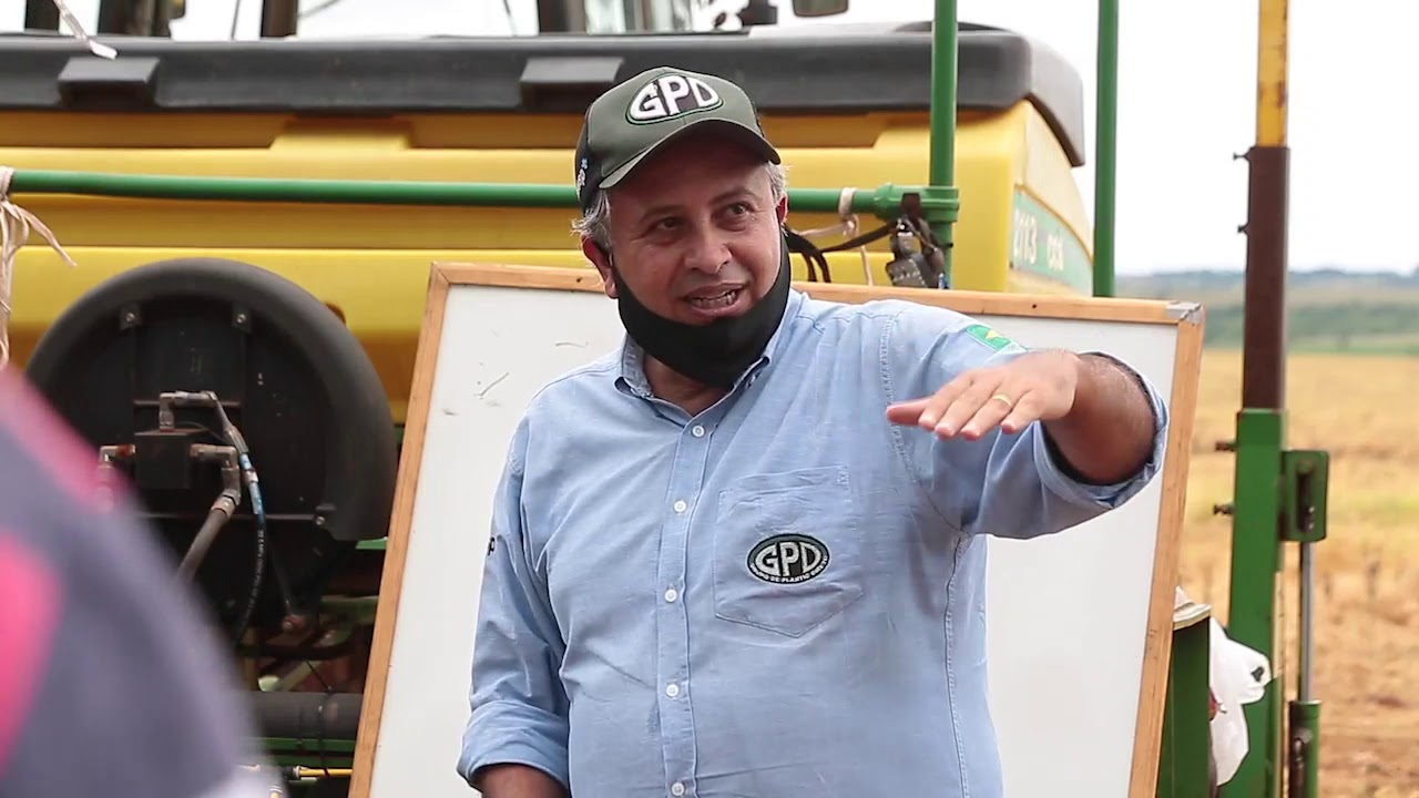 Palestra de Plantabilidade do Professor Paulo Arbex no Campo