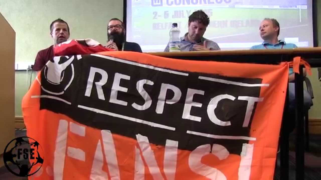 #RespectFans Workshop at FSE Congress, Belfast