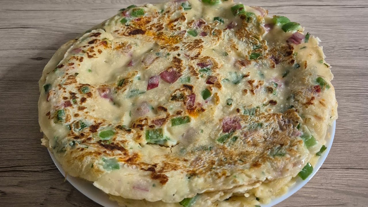 بيتزا الكريب او البلاط شنكن اسرع واحلى سحور فى رمضان