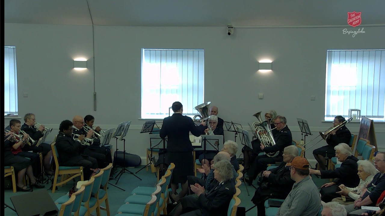 Welcome to live worship at Basingstoke Salvation Army