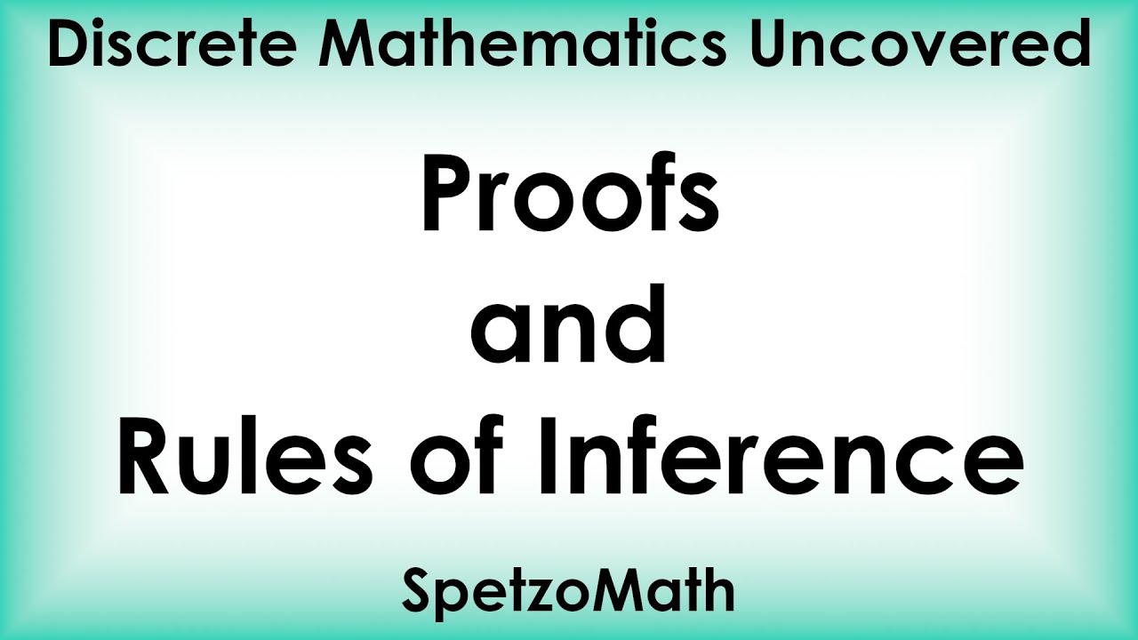 1-04 Proofs and Rules of Inference