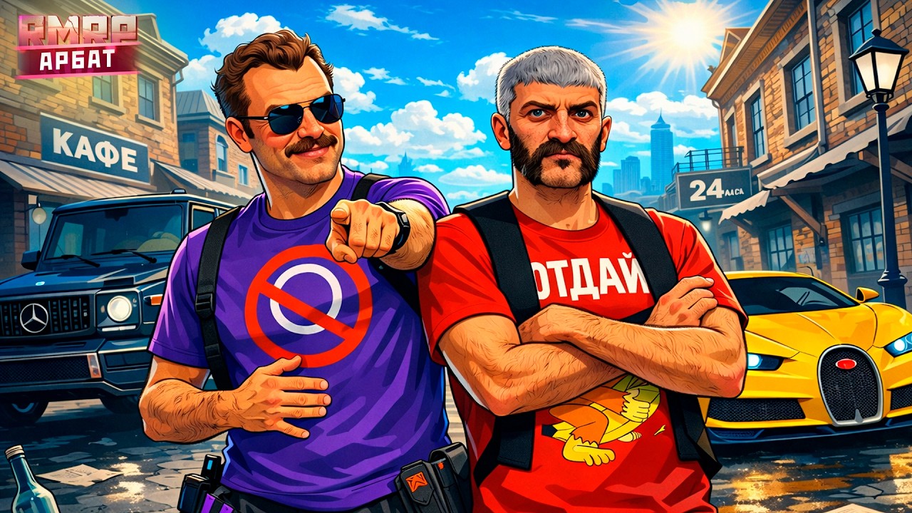 КАК ЖИВУТ ЖИТЕЛИ АРБАТА | GTA 5 RMRP