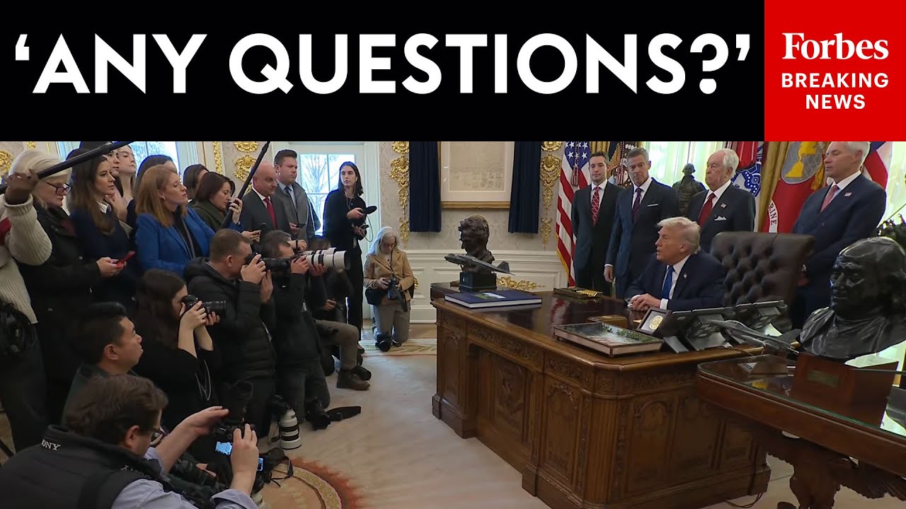 BREAKING NEWS: Trump Takes Questions From Reporters After Don Lemon Arrest, Fed Chair Pick