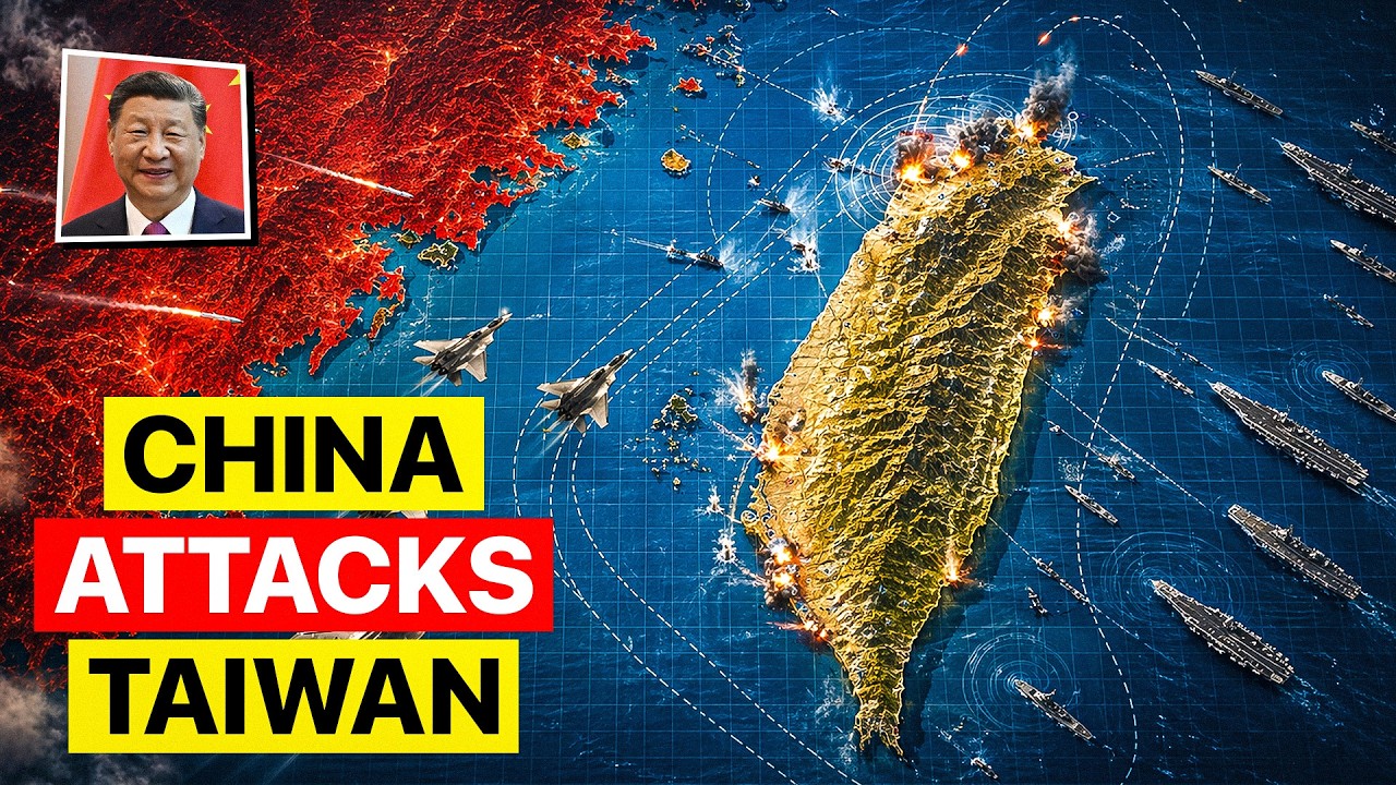 What If China Invaded Taiwan (War Game Scenario)