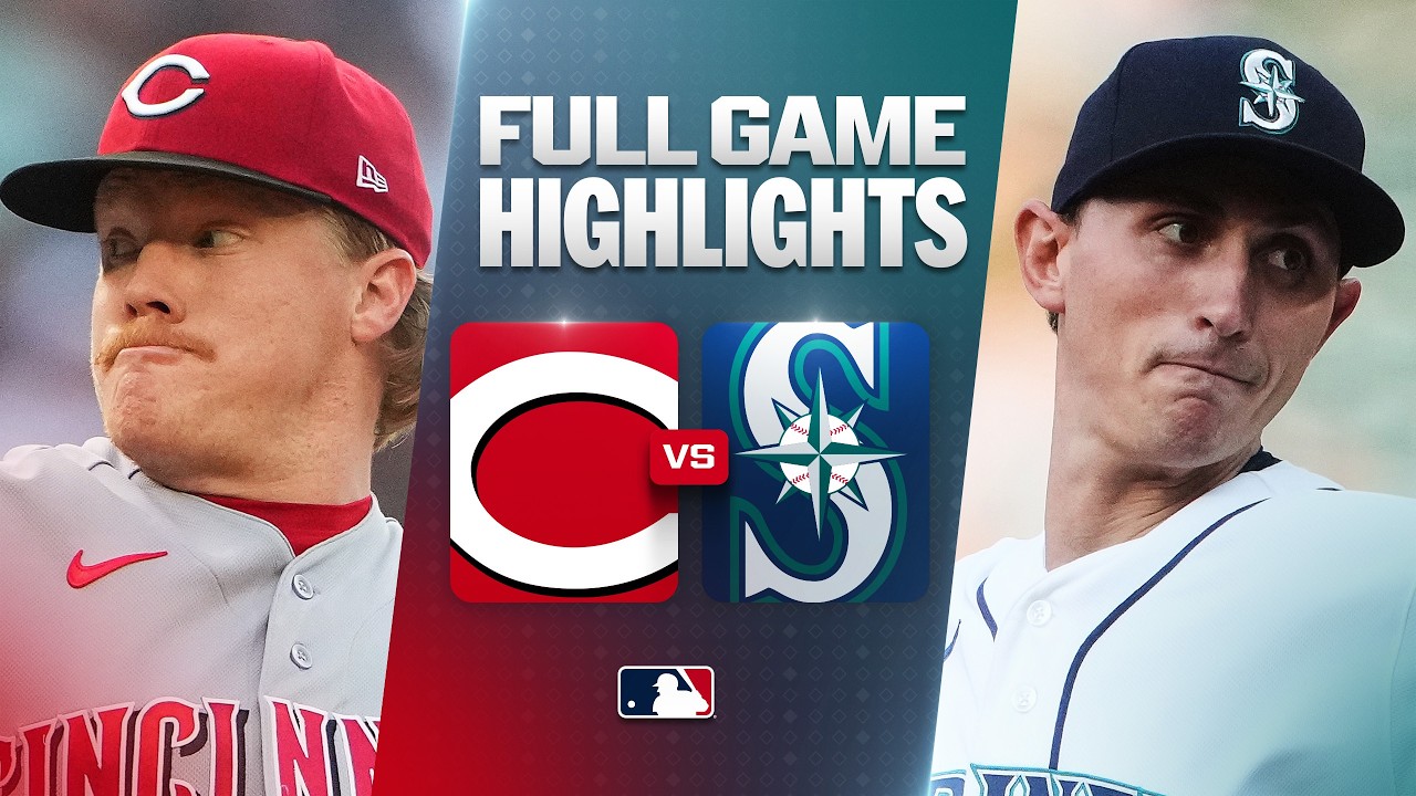 REDS против MARINERS: официальные лучшие моменты матча (20 июля) | Сезон MLB 2026