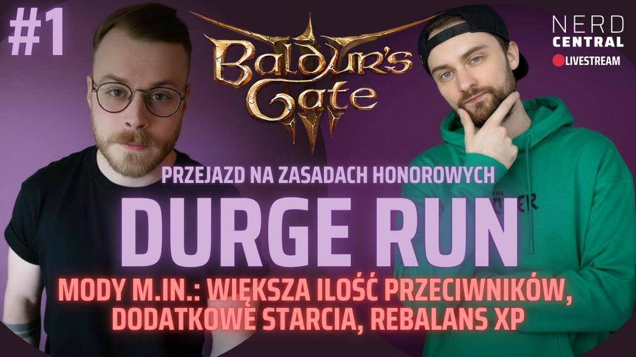 DURGE RUN, gościnnie: ‪@jaszczomp0 🦅, sesja pierwsza. | BALDUR'S GATE 3