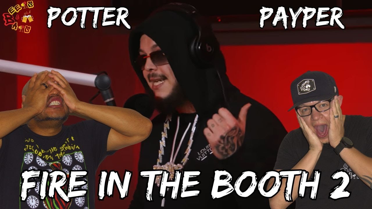 POTTER DID WHAT W/ HIS FREESTYLES👀 | Americans React to Potter Payper - Fire in the Booth pt2