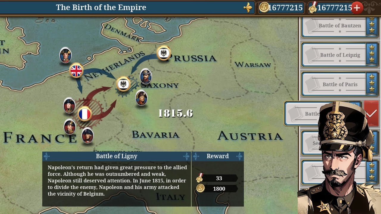 Battle of Ligny The Birth of the Empire European War 6: 1804 -Napoleon Mod APK 1.4.0