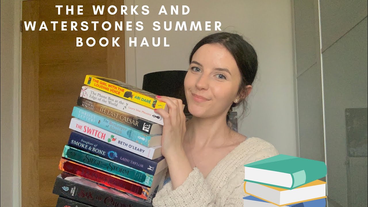 Summer book haul! The Works and Waterstones 📚