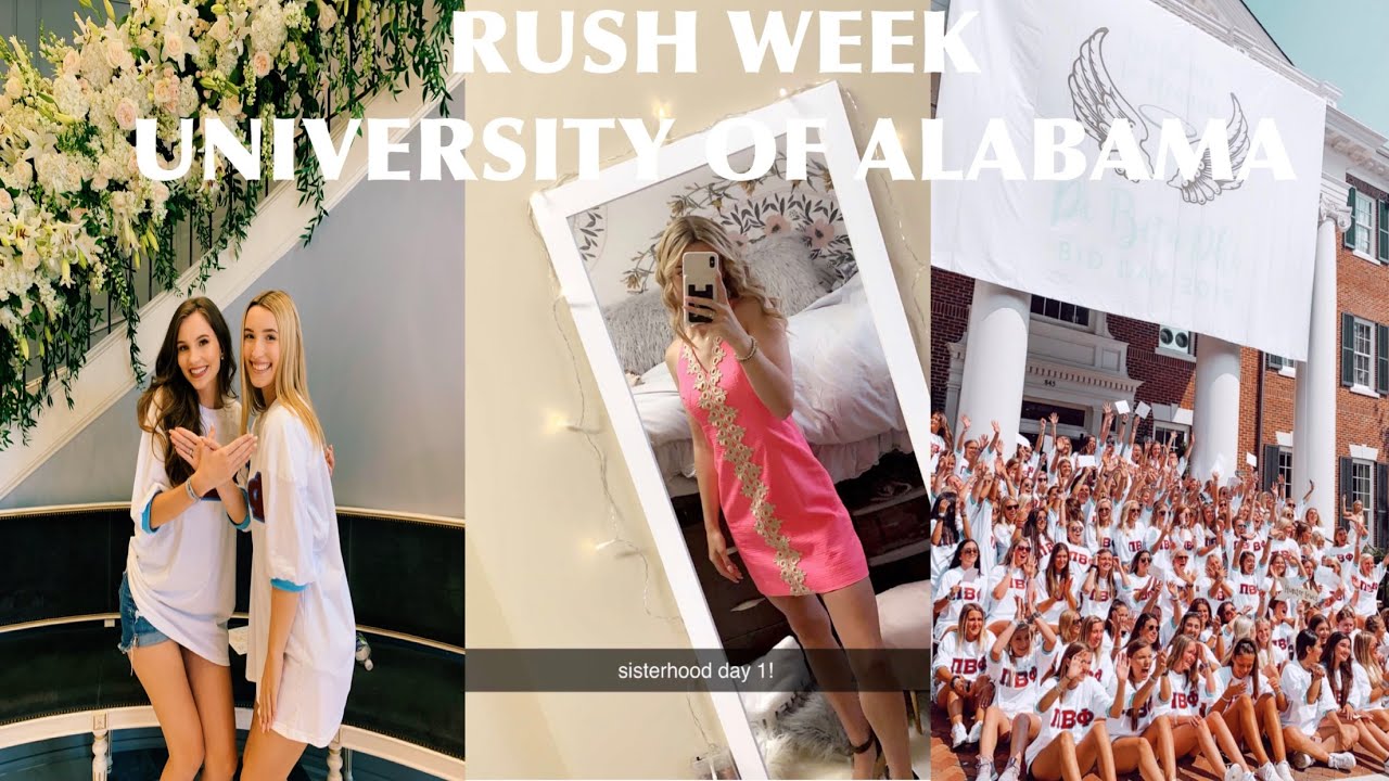 RUSH VLOG: what i wear and bid day| University of Alabama