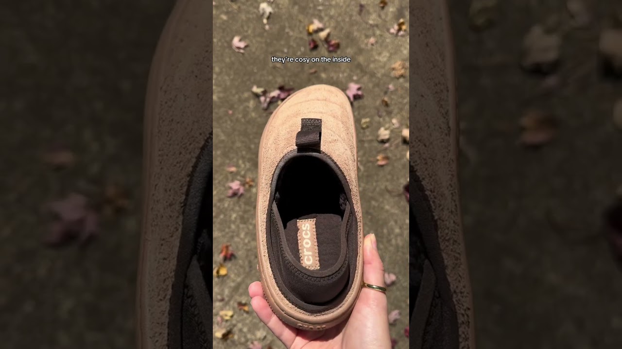 😭 NEW CROCS DROP&hellip; the puffer vegan suede moc slipper is everythingggg!!! #crocsslippers #crocs