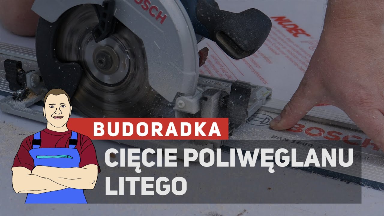 Cięcie poliwęglanu litego, pleksi itp.