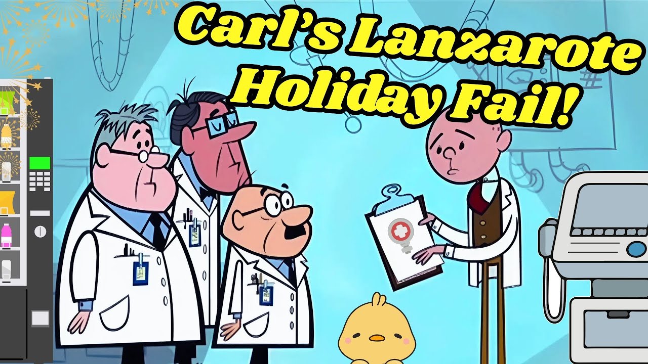 Carl's Hilarious Holiday Stories, the Trouble with Lanzarote | The Ricky Gervais Show (XFM)