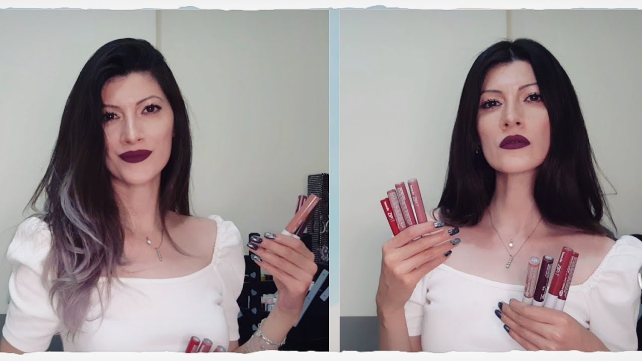 BEAULIS ZIP IT LİKİT MAT RUJLARI İNCELİYORUZ | 10 RENK SWATCHLADIM 💄🎨