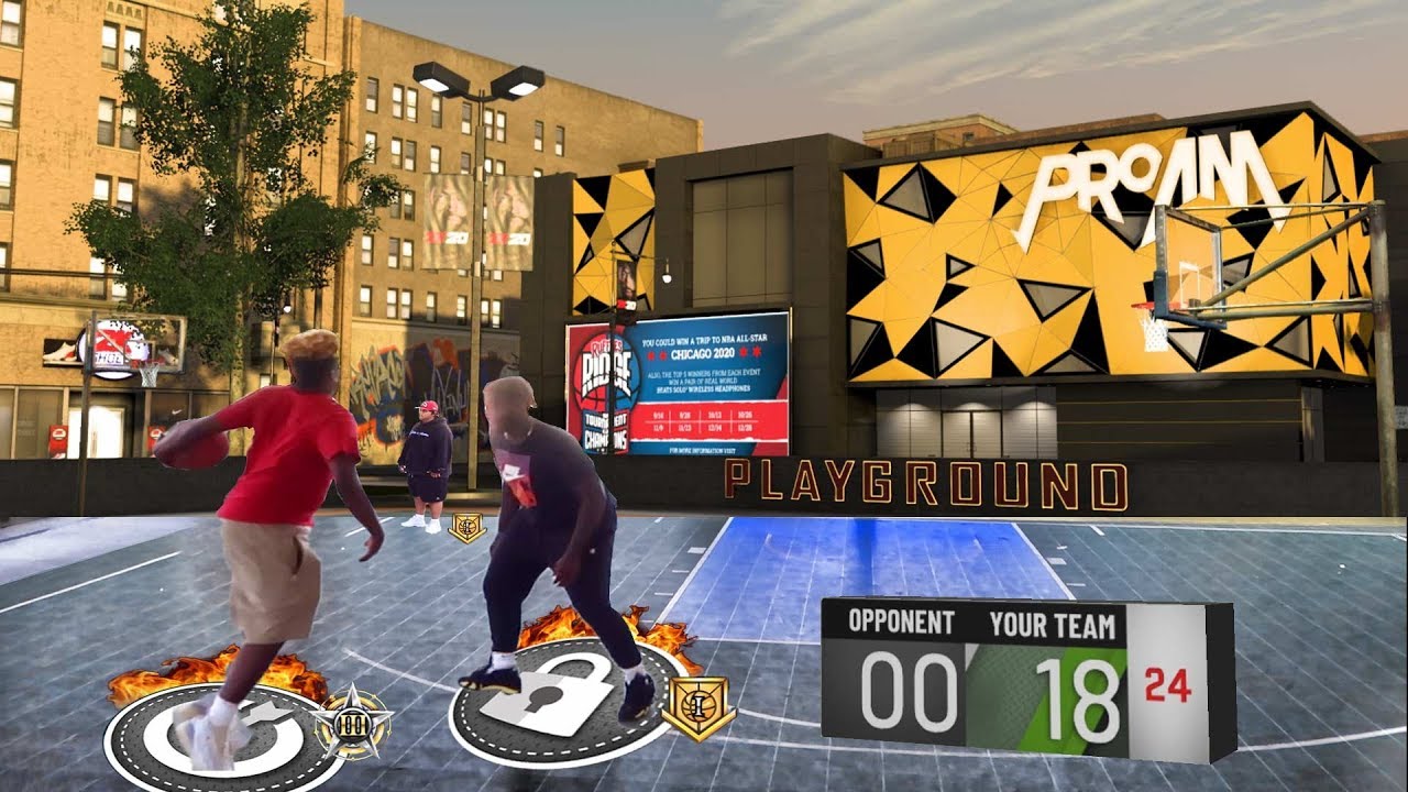 NBA 2K20 МОЙ ПАРК В РЕАЛЬНОЙ ЖИЗНИ