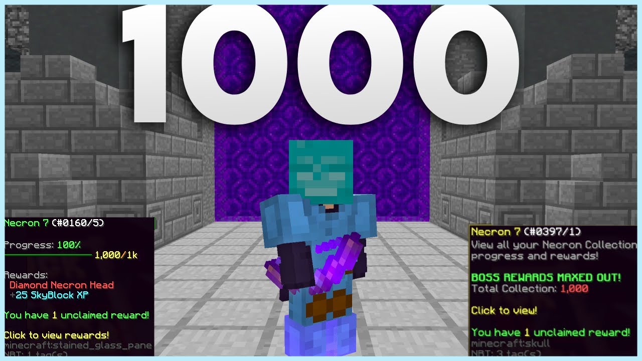 Я выполнил 1000 заданий F7 в Hypixel Skyblock... Ухудшенная версия