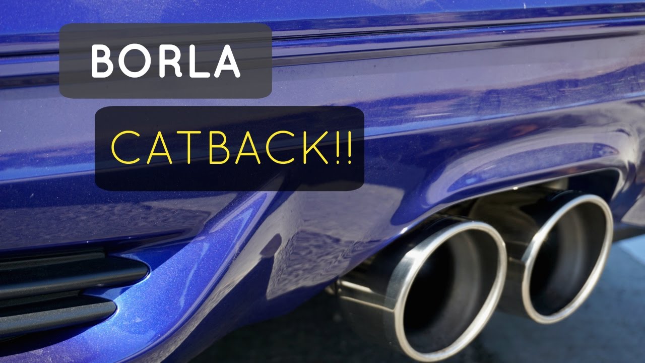 The Borla Catback Exhaust For The Focus ST!! (2013-2016)