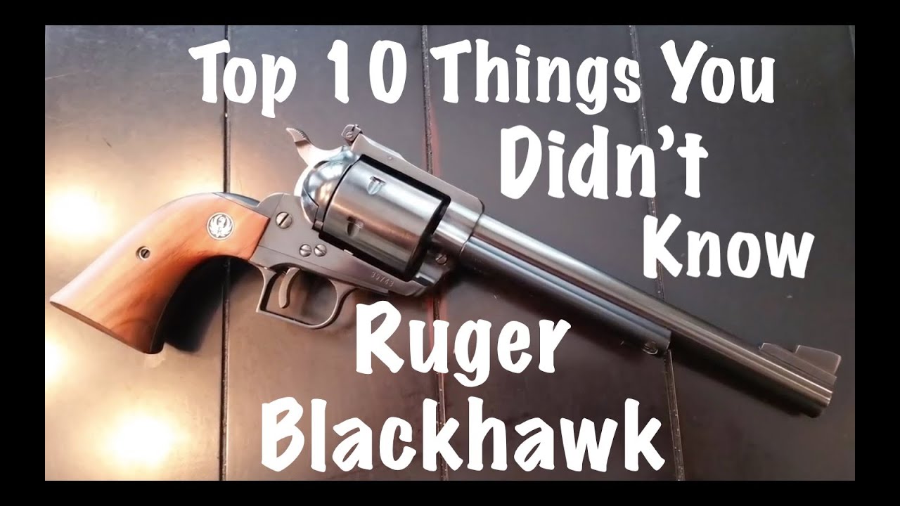 10 фактов о Ruger Blackhawk, которые вы не знали