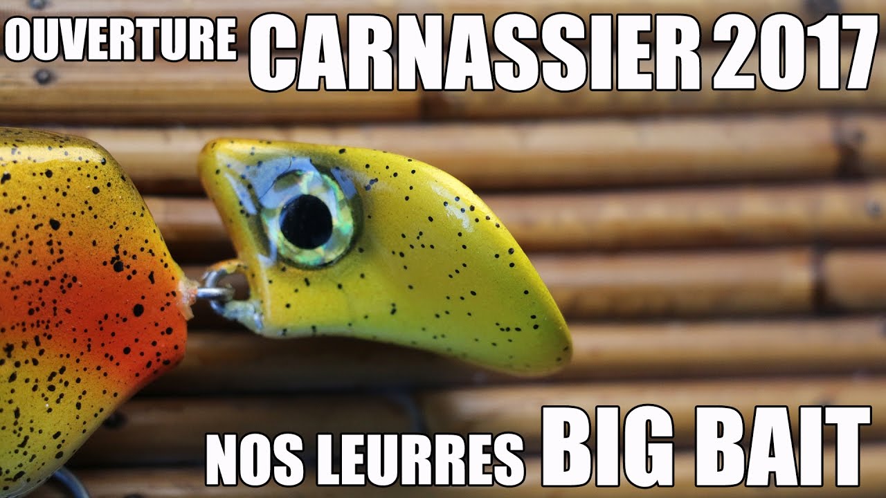 Nos LEURRES BIG BAIT pour l'OUVERTURE BROCHET 2017