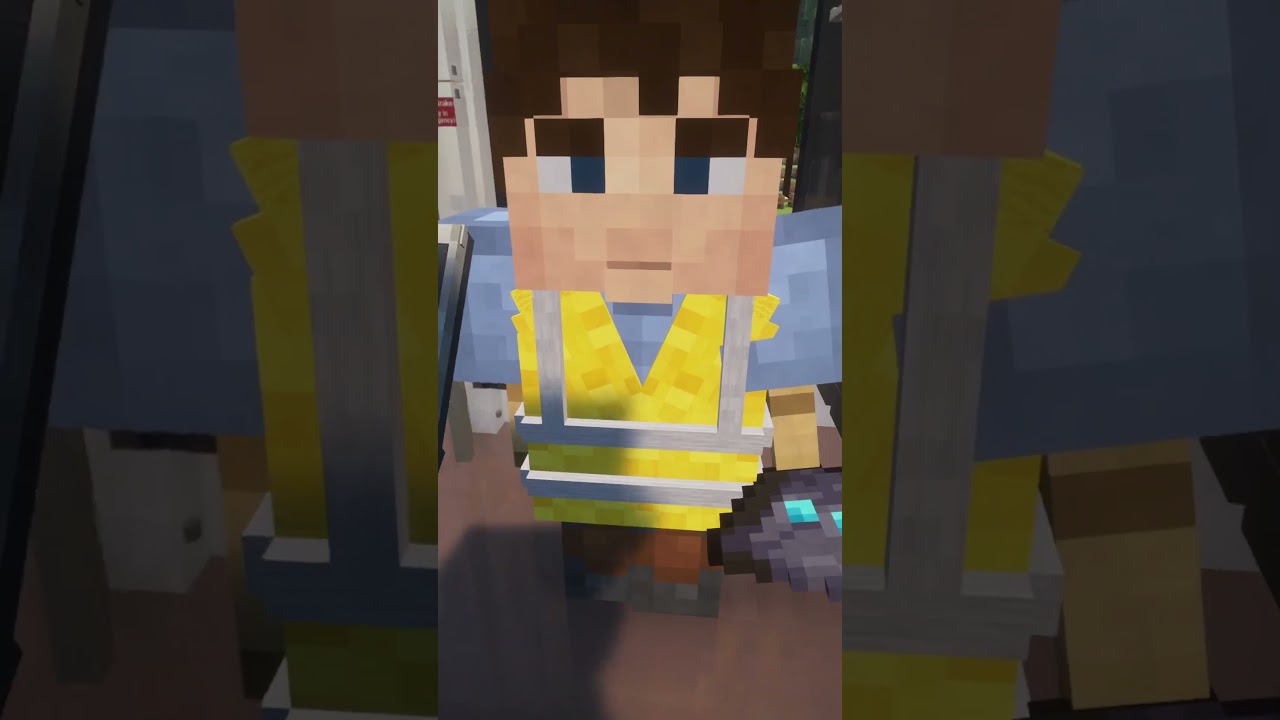 Wenn man beim Schwarzfahren erwischt wird🚆 | Part 1 #shorts #minecraft #zug #gaming