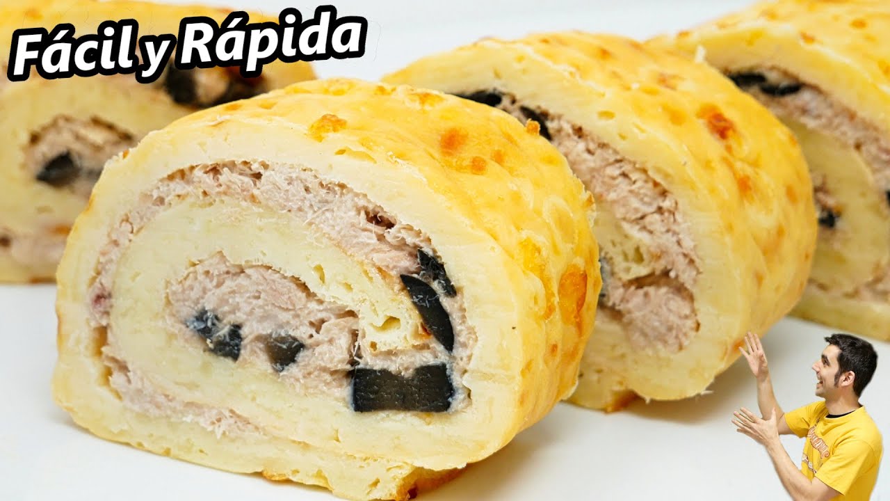 MUY RÁPIDA y FÁCIL, receta de última hora, 😍😋perfecta para un MENÚ de FIESTA y salir de un apuro.