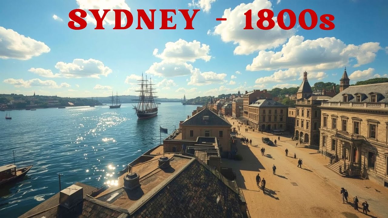 Sydney 1800s (AI Reconstruction)