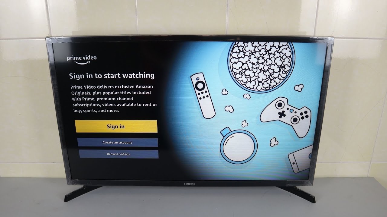 How to Login Amazon Prime Video in Samsung Smart TV