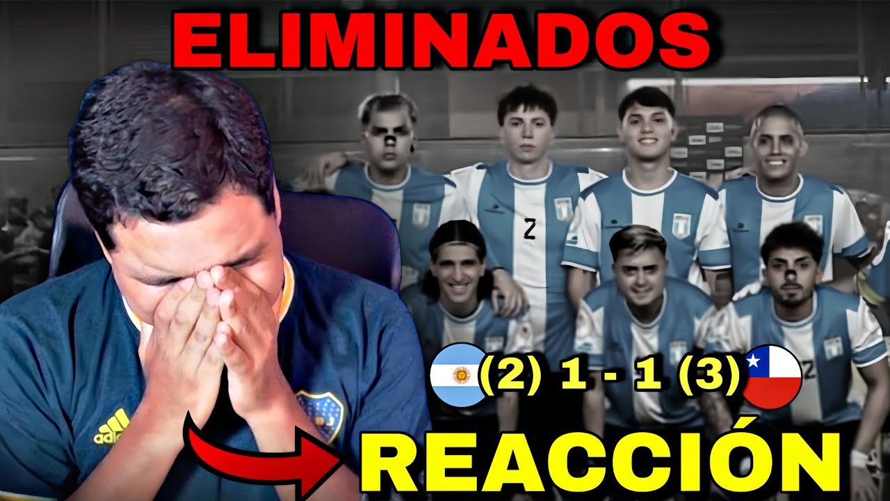 ARGENTINA STREAMERS ELIMINADO DEL MUNDIAL DE MALASIA. REACCION A ARGENTINA STREAMERS VS CHILE.