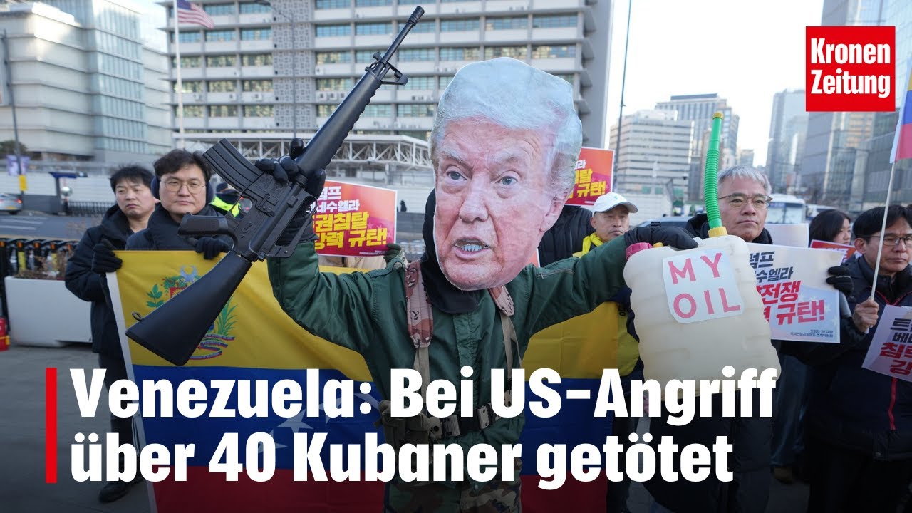 Venezuela: Bei US-Angriff &uuml;ber 40 Kubaner get&ouml;tet | krone.tv NEWS