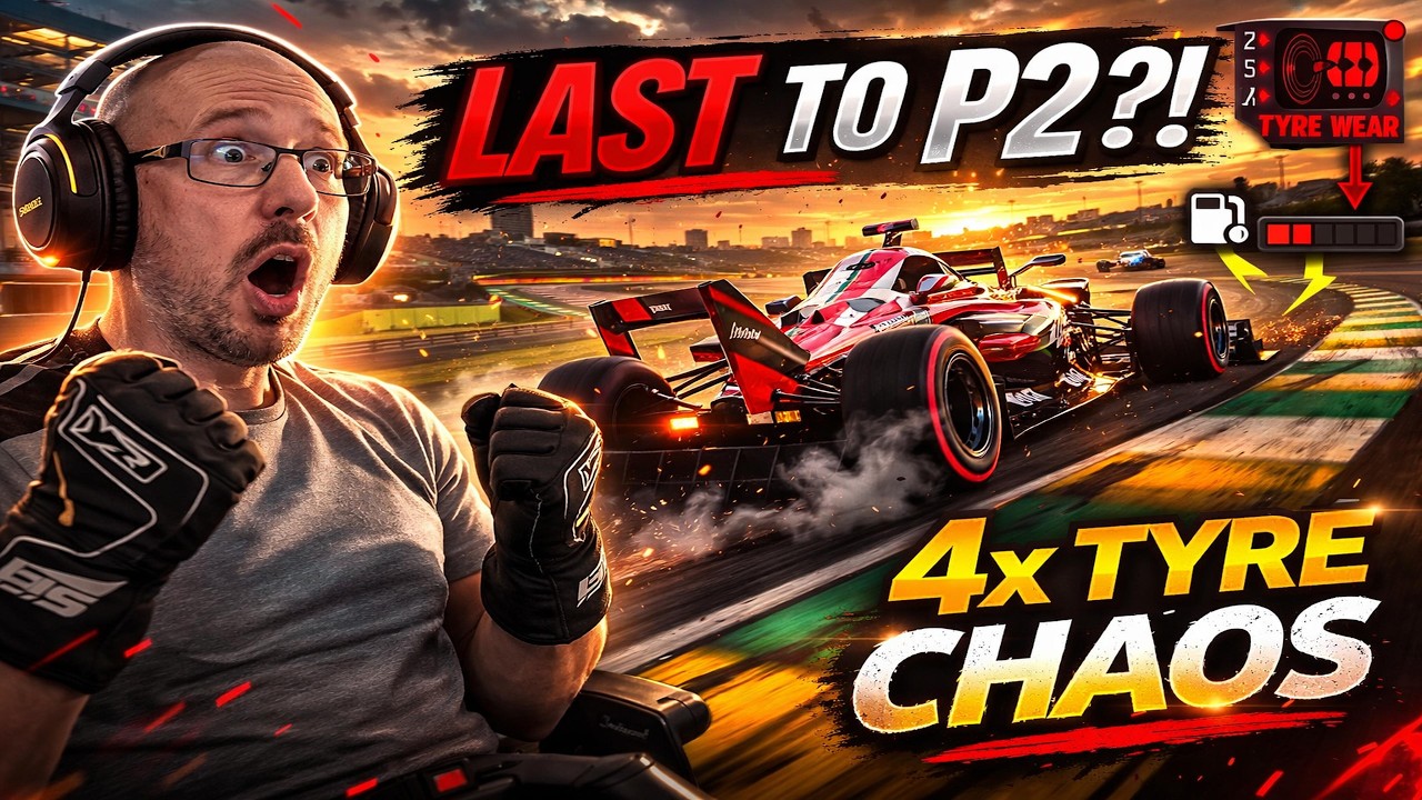 Gran Turismo 7 PS5 – LAST TO P2 at Interlagos | SF19 4x Tyre Wear 4x Fuel