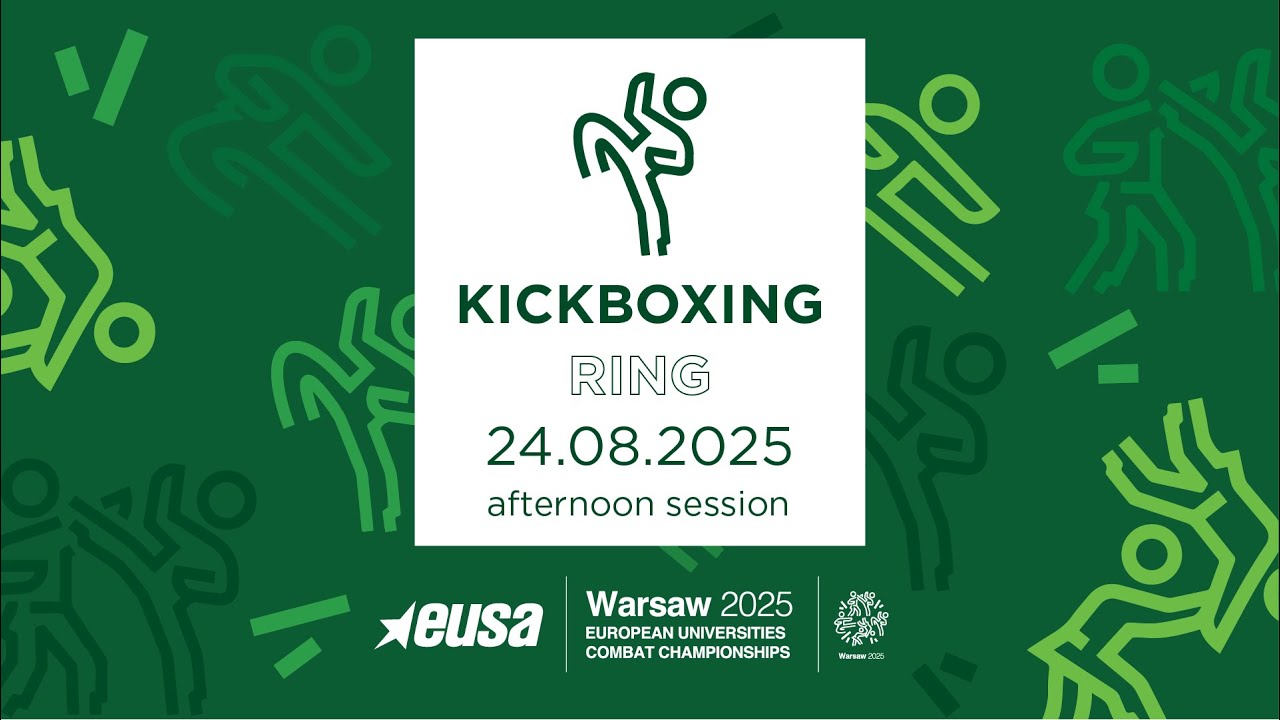 [EUSA Combat 2025] KICKBOXING - DAY 2 - ring - afternoon session