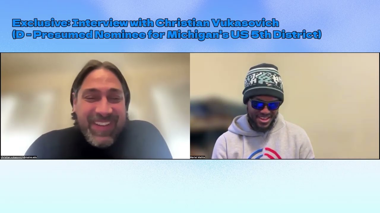 Interview: Candidate Christian Vukasovich on Jacob Dropping Out & Joining Their Team | Michigan 5th