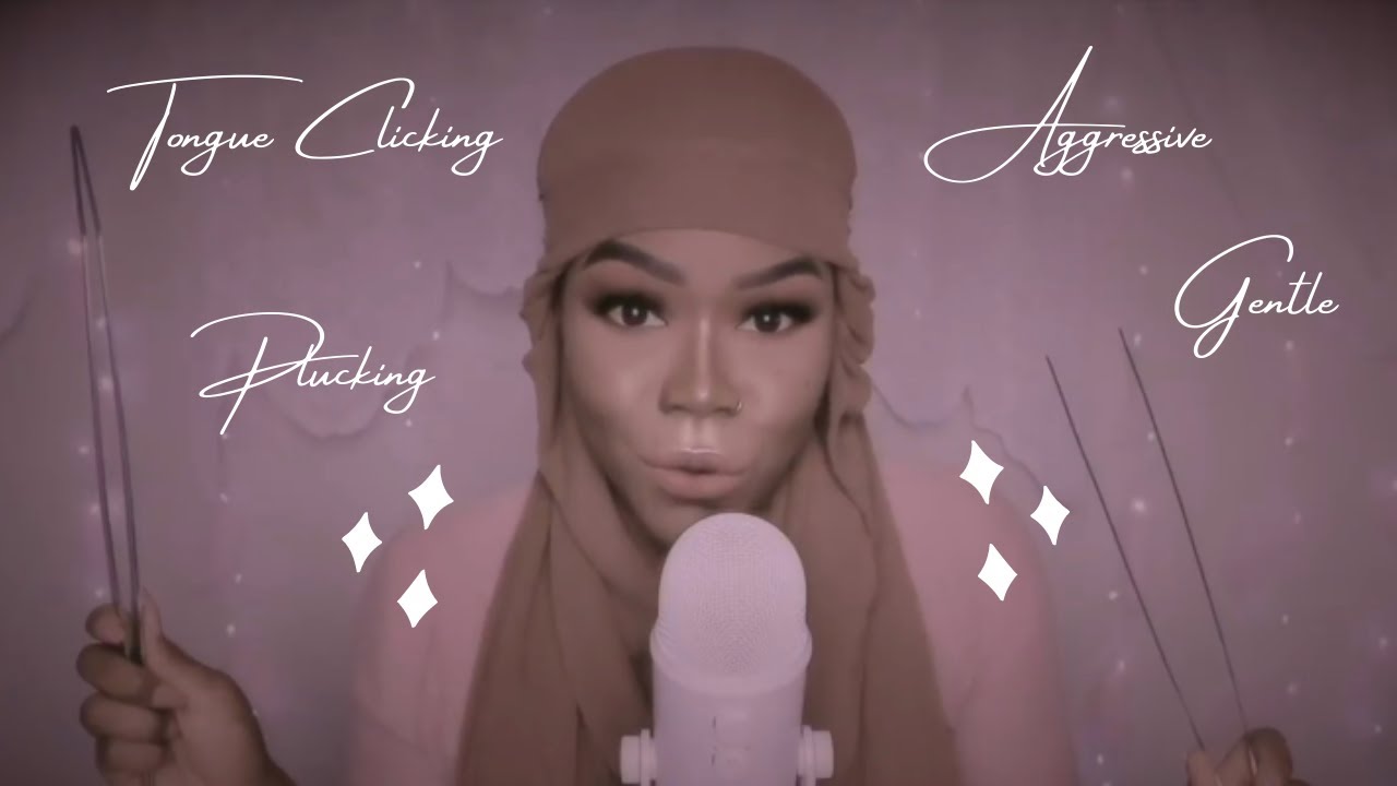 Annura’s ASMR Plucking Compilation | Aggressive & Gentle, Grabbing, Pinching, Tongue Clicking