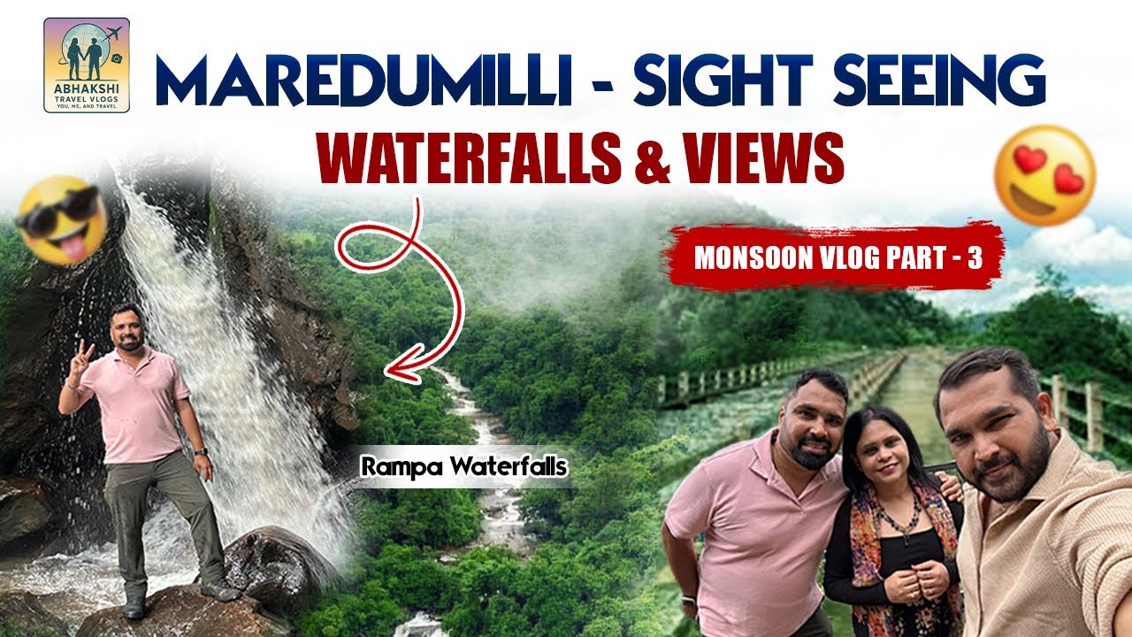 Explore Maredumilli in Monsoon | Bird Nest Resort Stay | Rampa Waterfalls 🌧️🌿