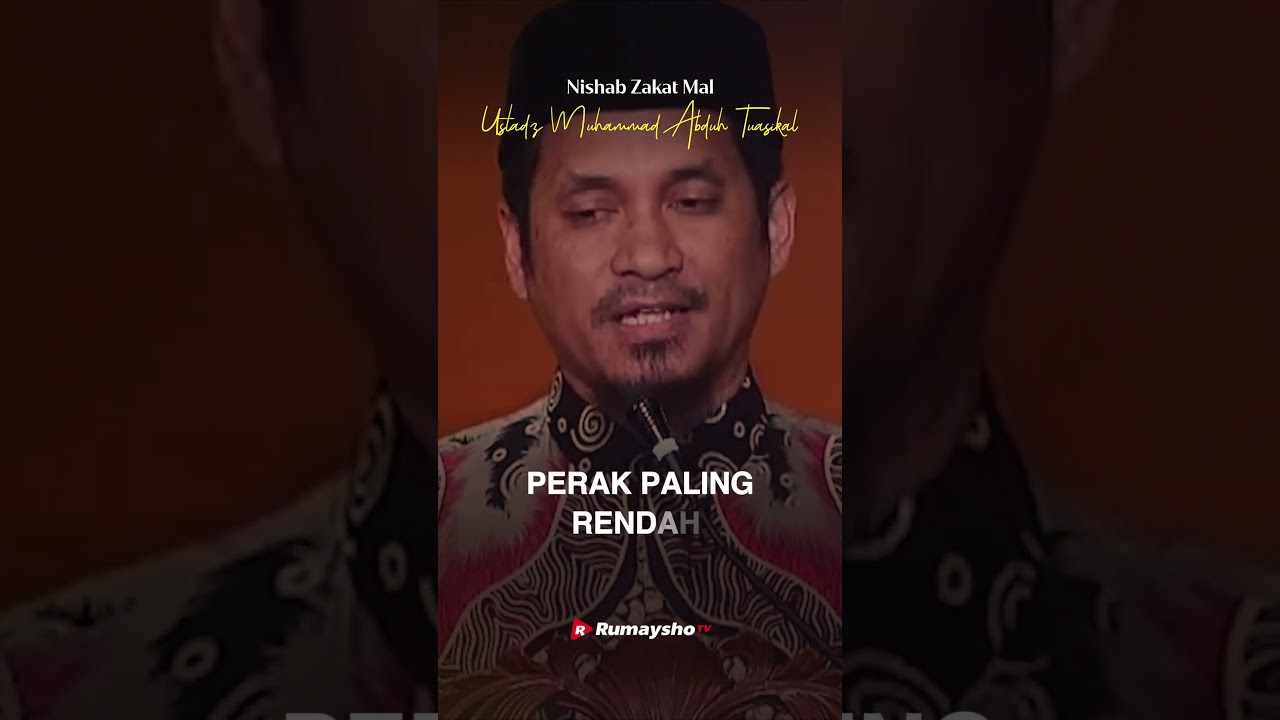 Nishab Zakat Mal - Rumaysho TV  #ustadzmuhammadabduhtuasikal