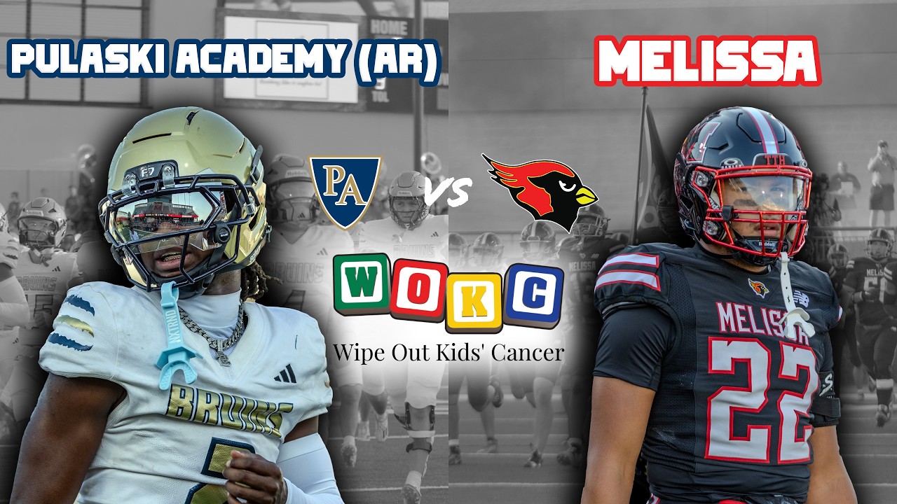 Pulaski Academy (AR) vs Melissa Wipe Out Kids Cancer Football Classic TEXAS HIGH SCHOOL FOOTBALL