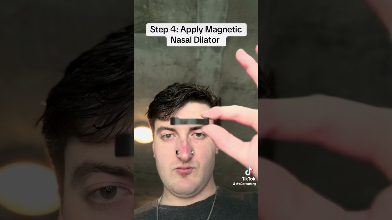Instrukcja instalacji magnetycznego rozszerzacza nosa O2, klipsa na nos do chrapania