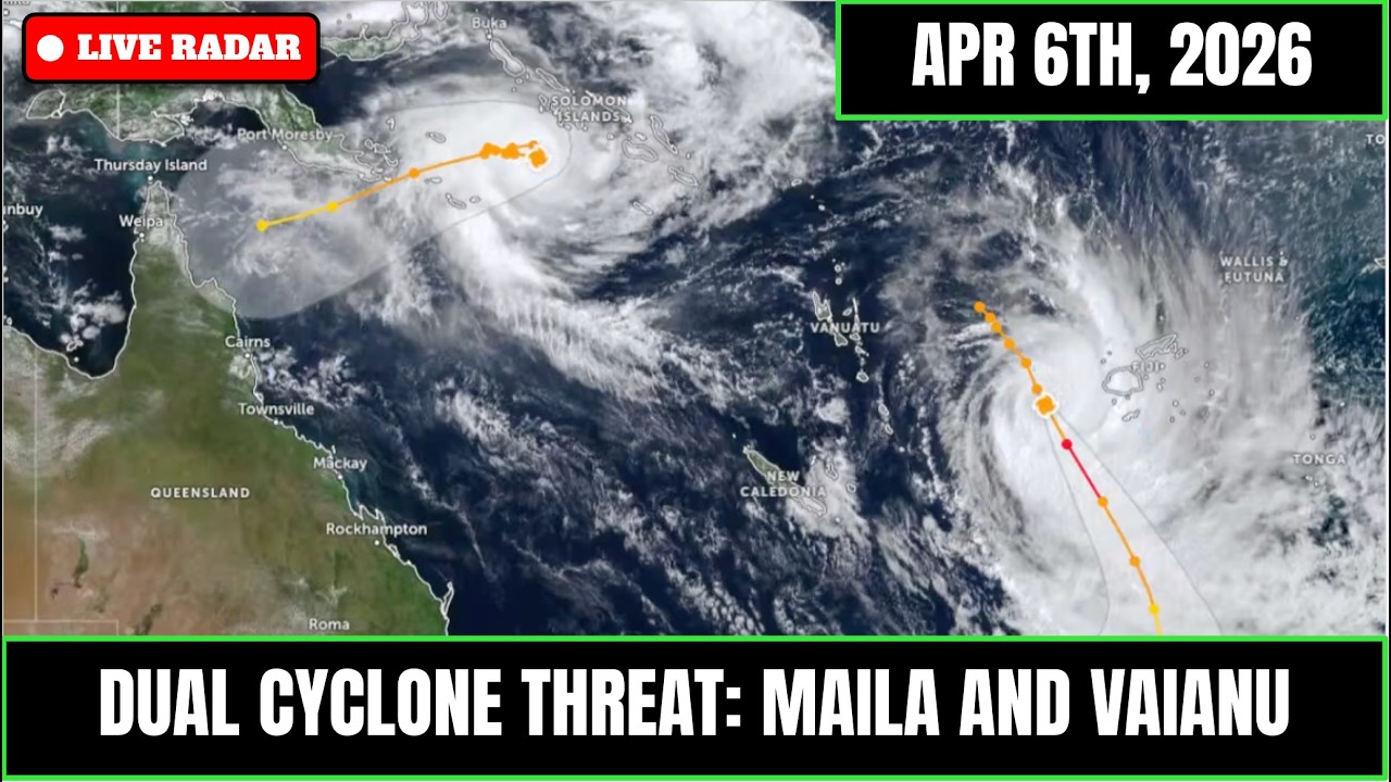 LIVE AS IT HAPPENED | APR 6, 2026 TROPICAL CYCLONES MAILA AND VAIANU