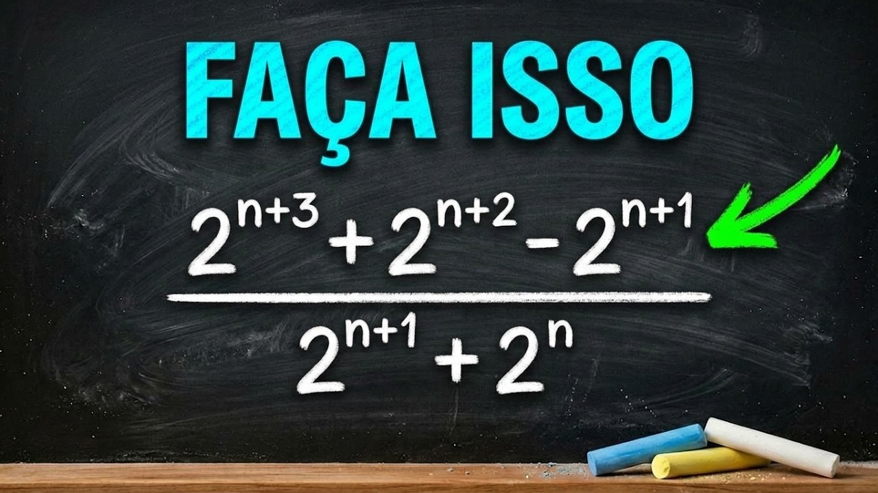 Simplificação de Fração com Potência no Numerador e Denominador